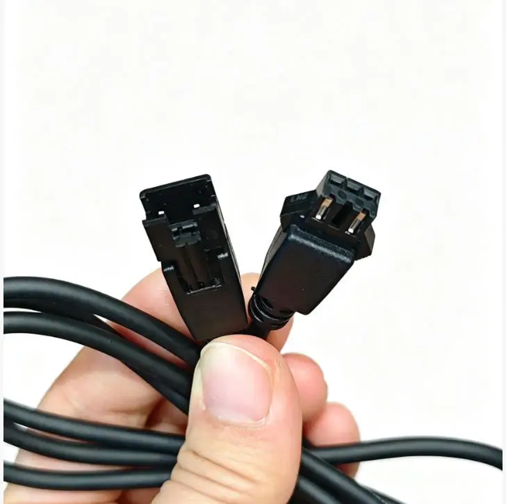 3-Pin 2-Wire Square Connector Vision Light Source Extension Cable (1/2/3/5M)