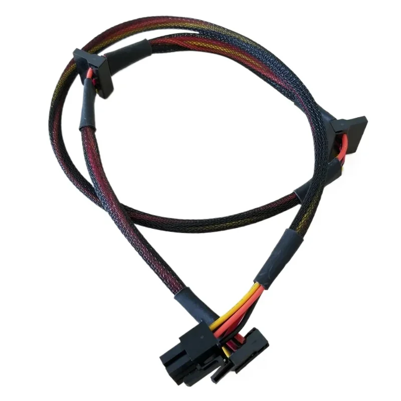 Modular PSU 6pin to 3-port SATA power cable 18AWG wire 80cm for Antec NP TP ECO series