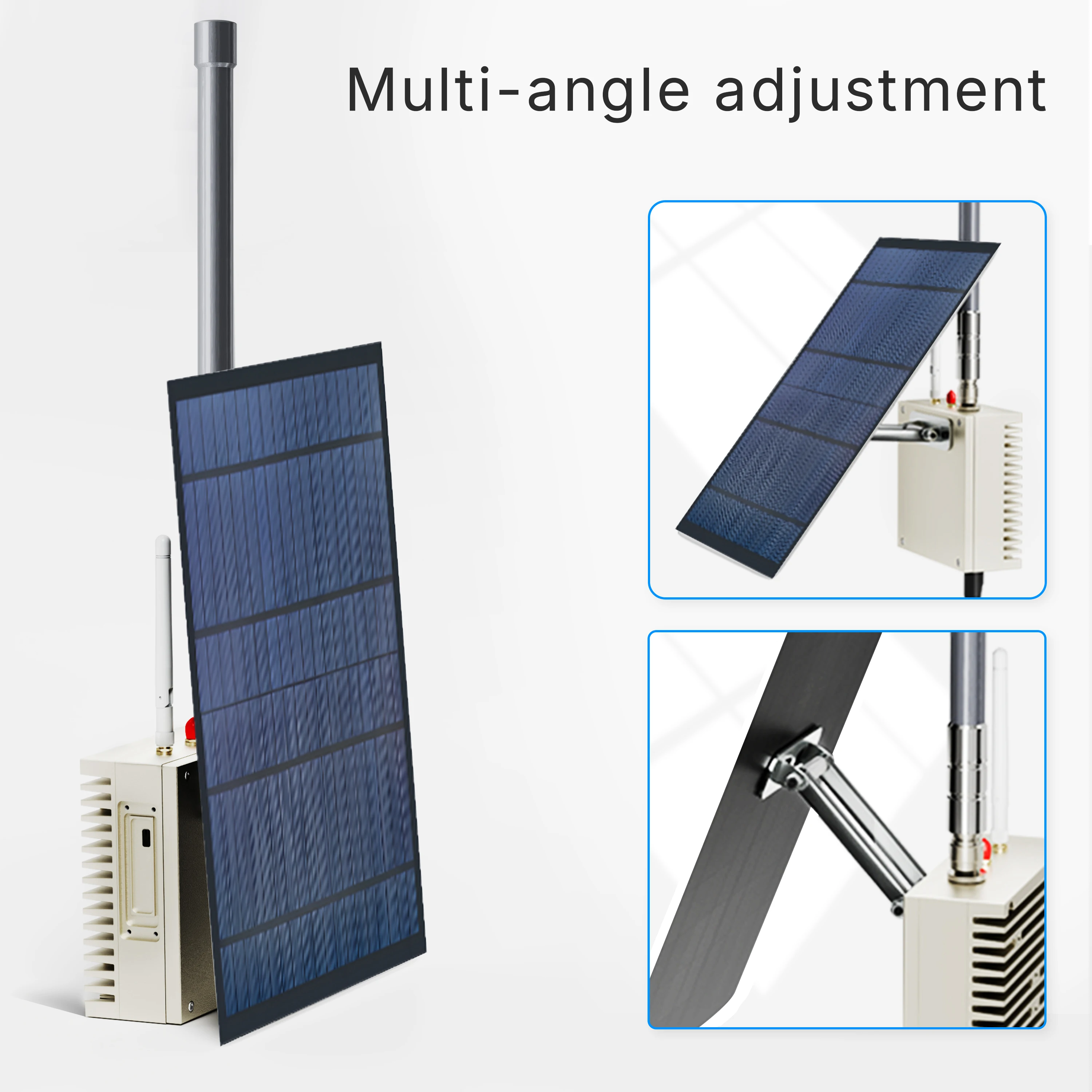 Heltec MeshTower V2 30dBm Outdoor LoRa Node With 3x2800mAh Battery Supports Solar Panel Meshtastic Meshcore