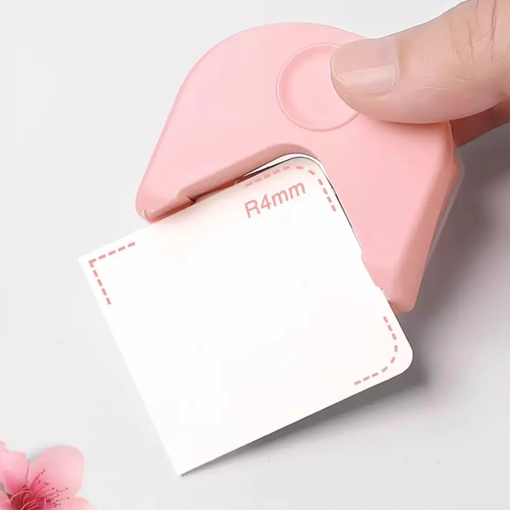 5 Color Paper Trimmer R4 Corner Punch Arc-shaped Paper Cutter R4 Corner Rounder DIY Craft Mini Cutting Supplies