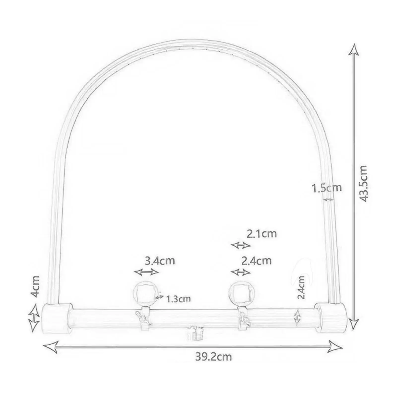 

Shampoo Basin Equipment, Hair Salon Head Treatment Metal Rotatable Directions,