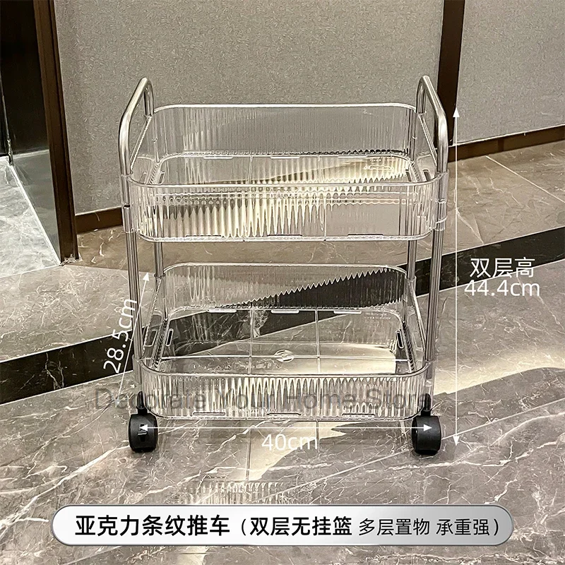 Storage Hairdressing Salon Trolley Medical Wheels Cosmetic Rolling Salon Trolley Carrello Attrezzi Salon Furniture BL50ST