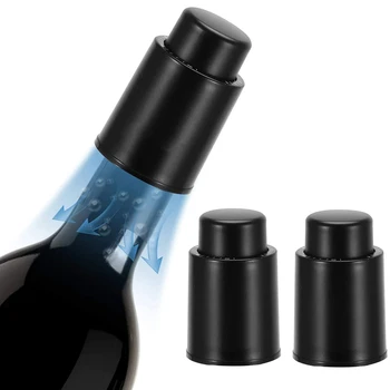 Nowy korek do butelki wina Prawdziwe próżniowe korki do wina Konserwator do wina wielokrotnego użytku Korki do wina Zachowaj świeżość Najlepsze prezenty dla miłośników wina