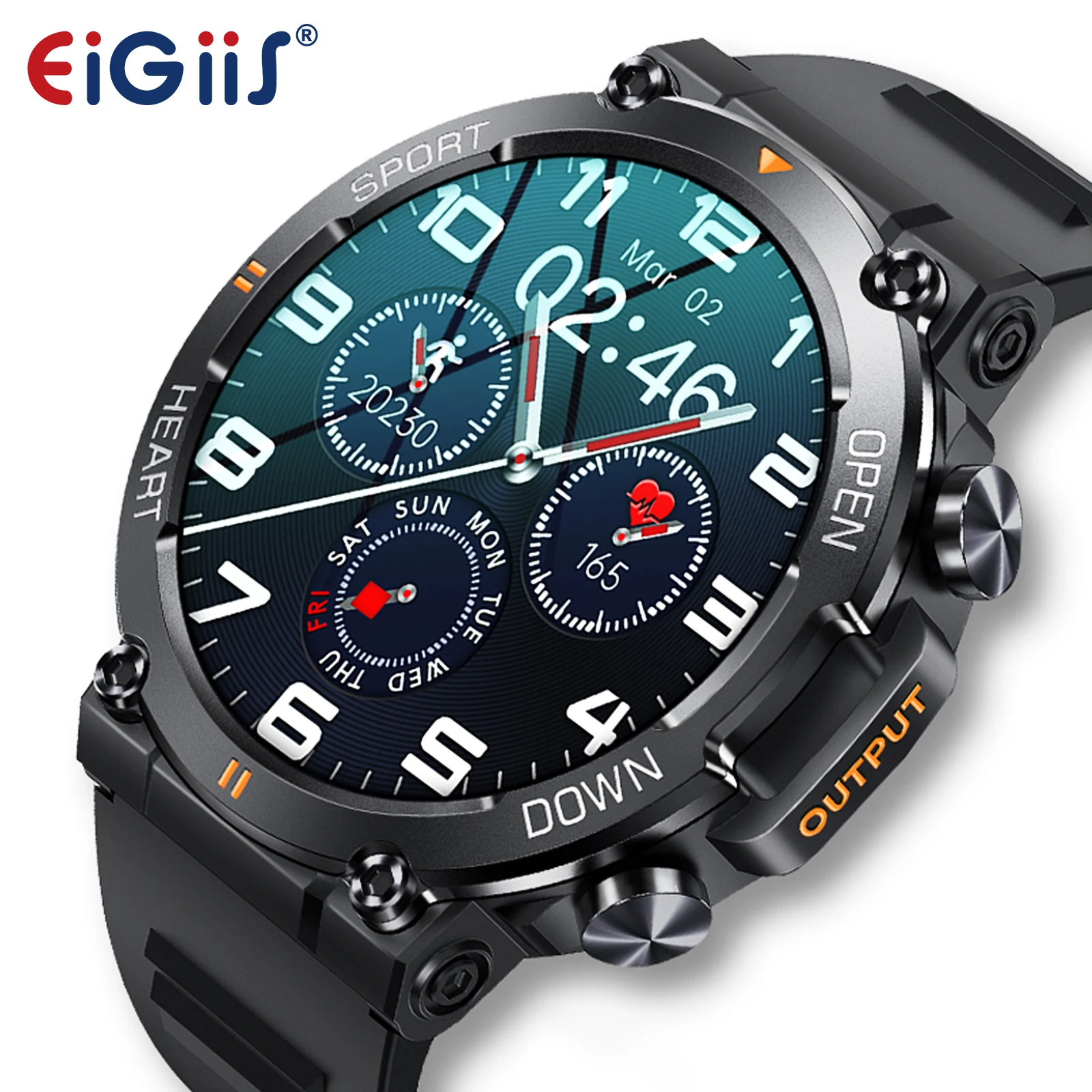 EIGIIS Smart Watch  With Bluetooth Call 1.39