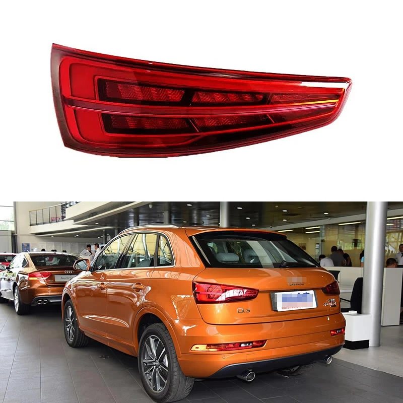 

For Audi Q3 2016-2018 Car Accessories Tail Light Assembly Brake Lights Turn Signals Running Water Tail Lights Reversing Lights