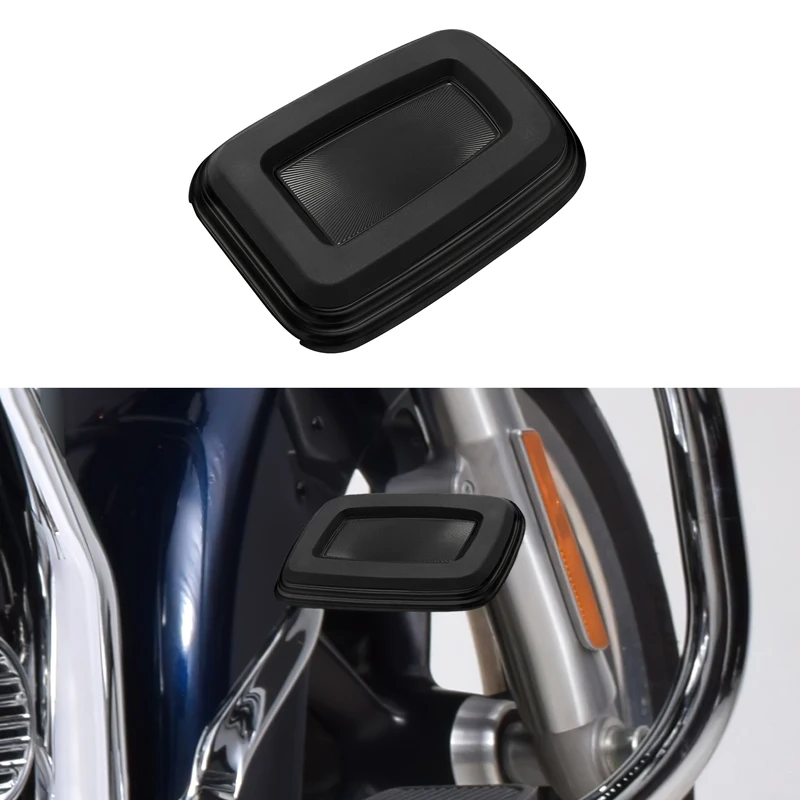 Rear Brake Pedal Pad Cover For Harley Touring Road Street Electra Glide Trike 1980-23 FLD 2012-16 Softail 1986-17 Fat Boy FLSTN