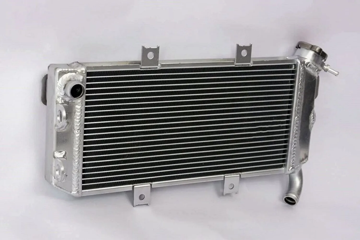 For 2006-2008 Kawasaki Ninja 650R EX650 Full Aluminum Radiator Core Cooler Cooling Coolant 2006 2007 2008