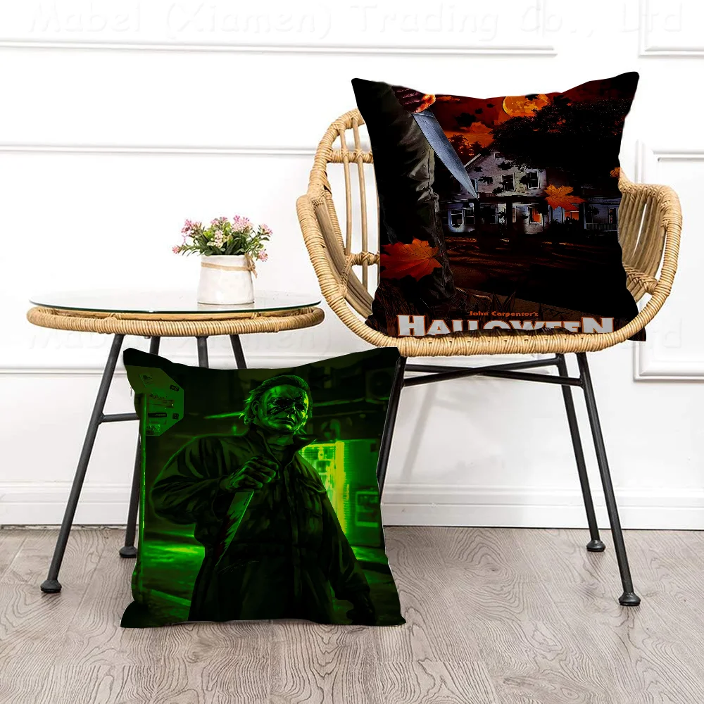 

Movies HalloweenCushion Cover Car Throw Pillow Case For Sofa Car Christmas Gift 40x40cm 45x45cm