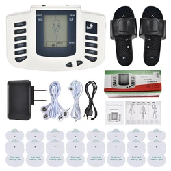 EMS Pulse Muscle Stimulator Digital Therapy Electrostimulator Tens Acupuncture Body Massager Foot Leg Shoulder Massage Device