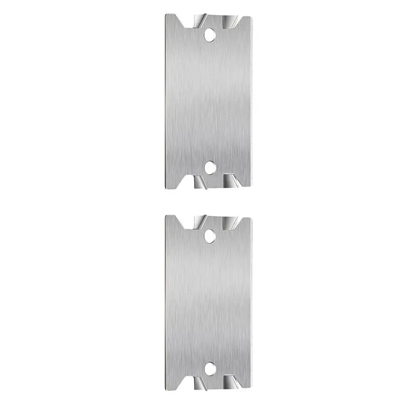 A76I-Steel For Stud-For Plumbing And Wiring Protection-Safety Plates 100PCS Nails Plates 1.5 X 2.5 Inch Inch Cable Protector