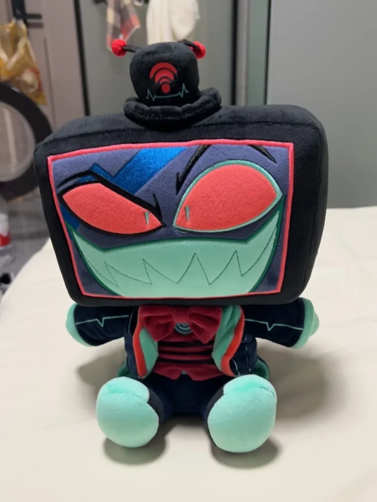 لطيف Hazbin VOX ألعاب من القطيفة عيد الميلاد لعبة Hazbin الشر بوس محشوة دمية عيد ميلاد هدايا عيد اللعب لتزيين الغرفة #6