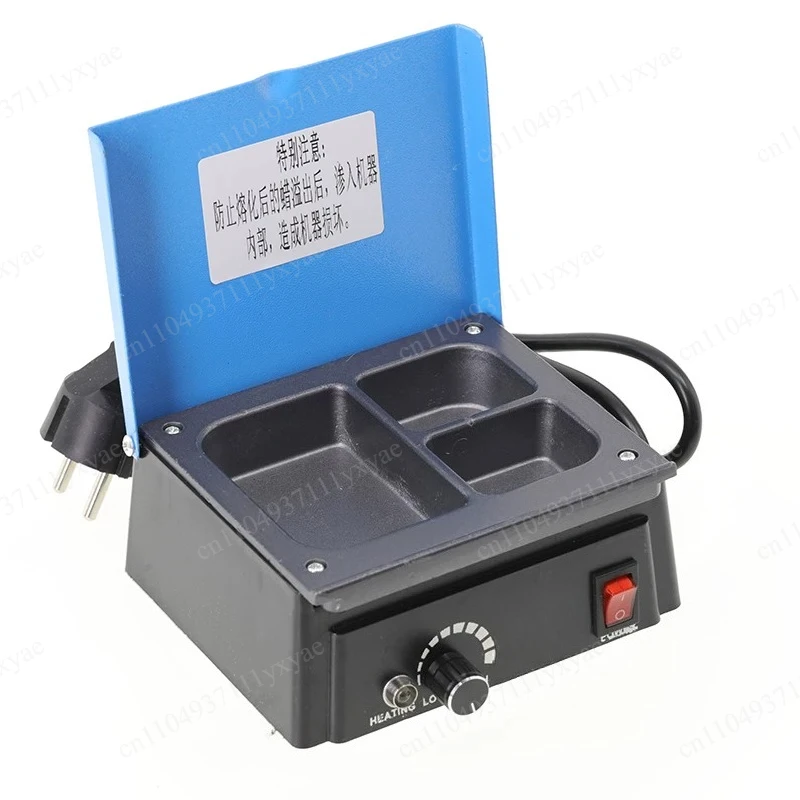 Four slot wax melting machine, digital display heater, immersion device, laboratory rapid equipment