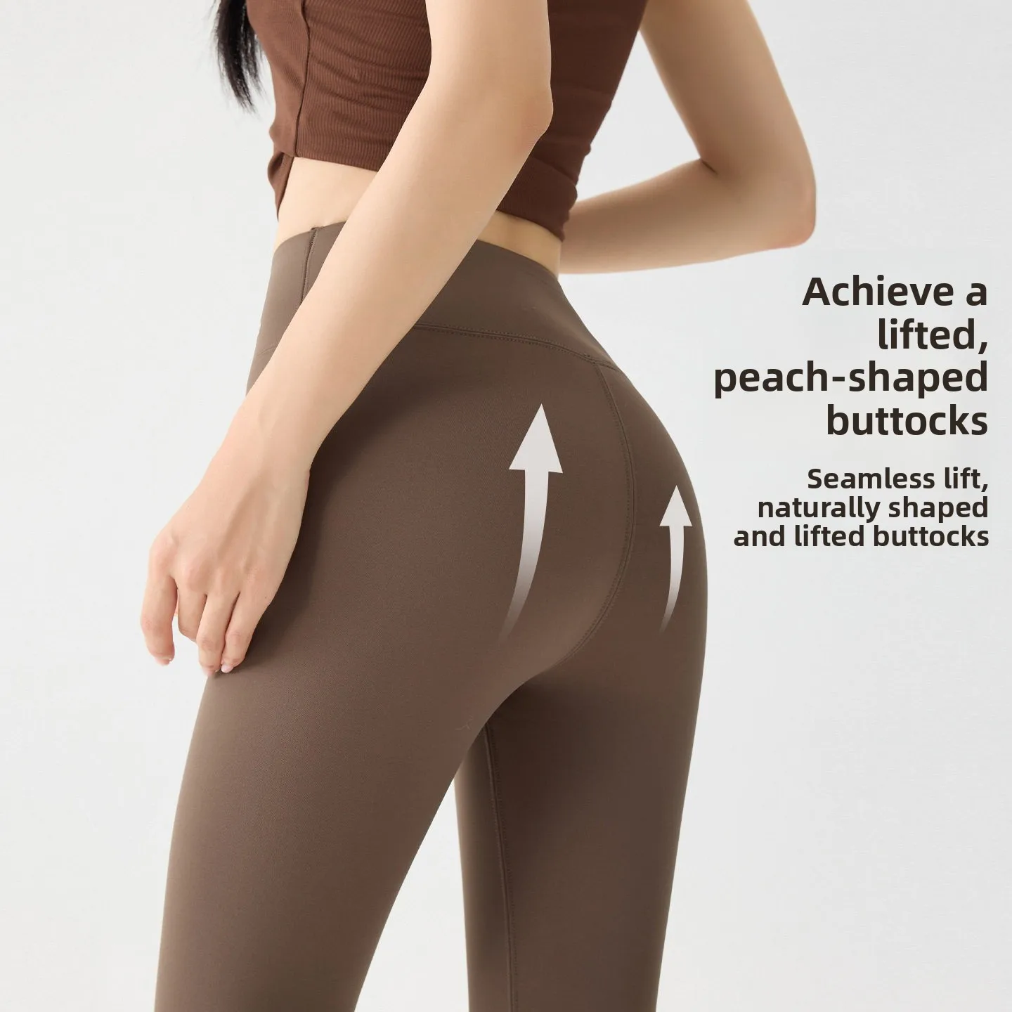 High Waist Thiened Fce Lined ark Bite Yoga Pants Women's Outerwear Warm Base Layer Pants Sl Long Trousers