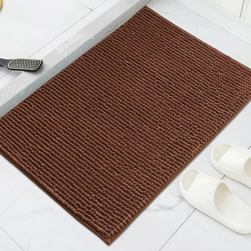 1 Piece Bathroom Carpet Ultra-Soft and Water-Absorbing Fluffy Bath Mat Machine Washable Non-Slip Plush Carpet for Bathtub, Showe