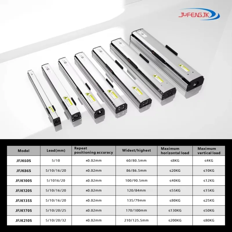 High-precision motor-driven linear robot with reciprocating motion and effective range of 100 - 800 mm multi-function