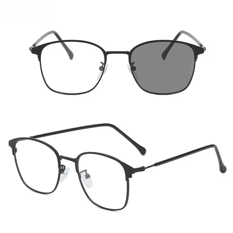

Photochromic Polarized Sunglasses Classic Anti Blue Light Blocking Sun Glasses for Man and Woman Change Color Driving Eyewear