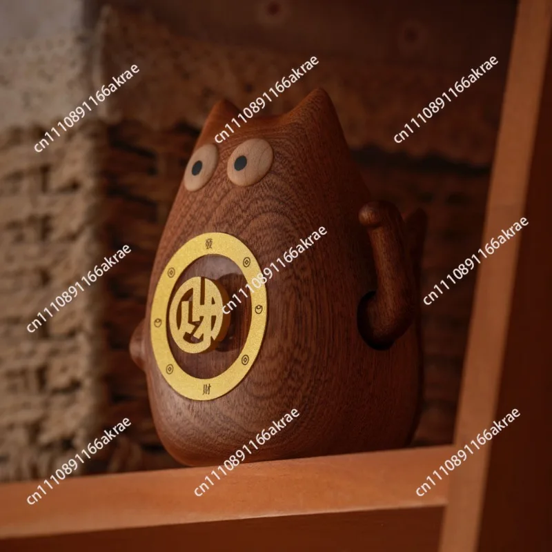for Premium Solid Wood Desktop Ornament for Fortune and Luck Housewarming Birthday Wedding Business Gift