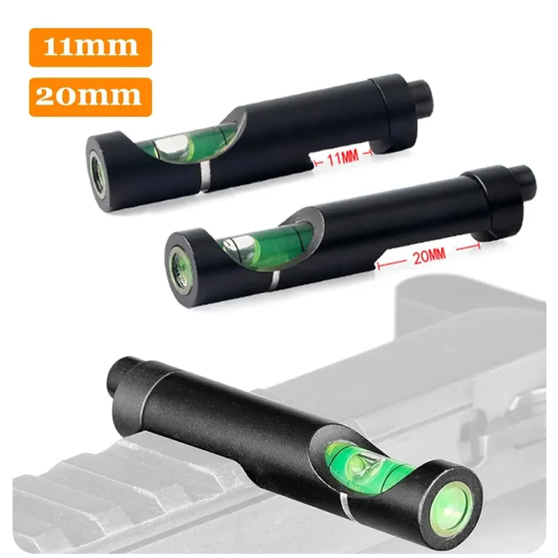 OPHIDIAN Hunting Spirit Bubble Level Optical Scope Mounts for 11mm/20mm Picatinny Rail Rifel Scope Leveling Tool Kit Hunting Acc