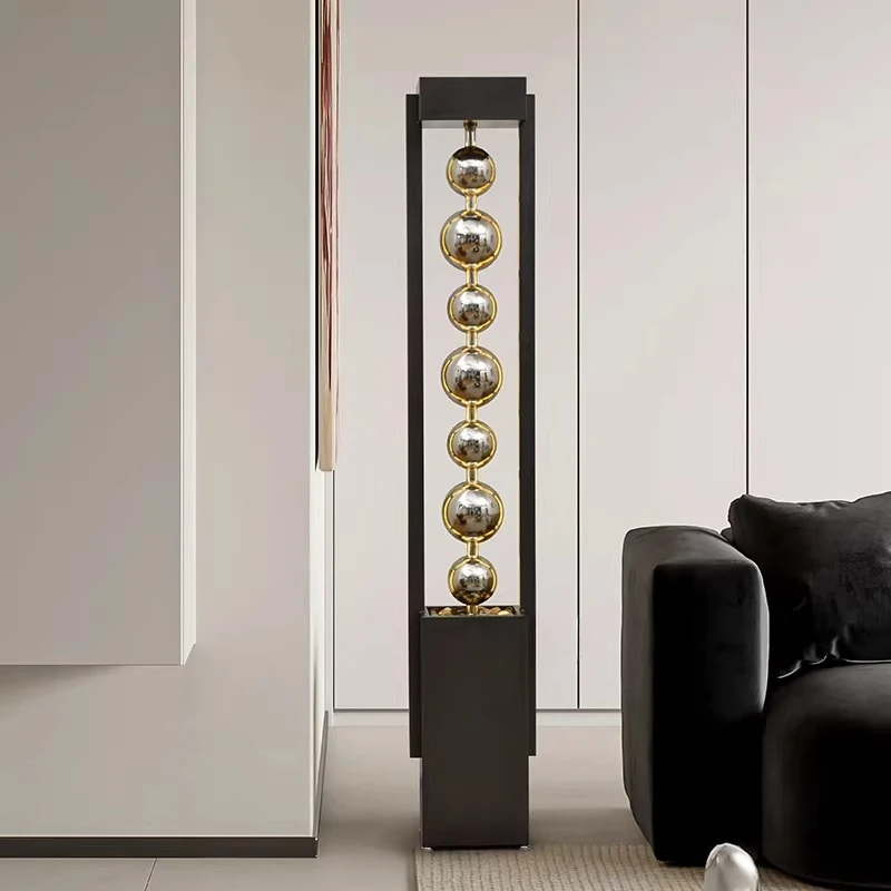 Flow ornament circulating water modern light luxury fountain living room TV cabinet decoration