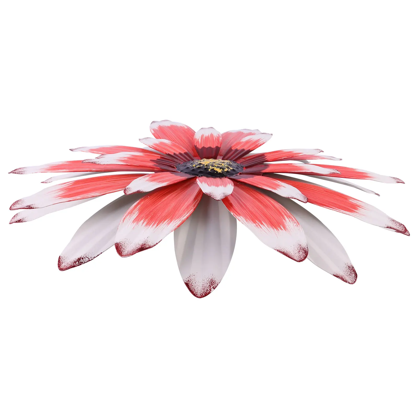 

3D Flower Wall Decoration Iron Hanging Flower Ornament for Garden Yard Living Room Bedroom Office Home Wall Art