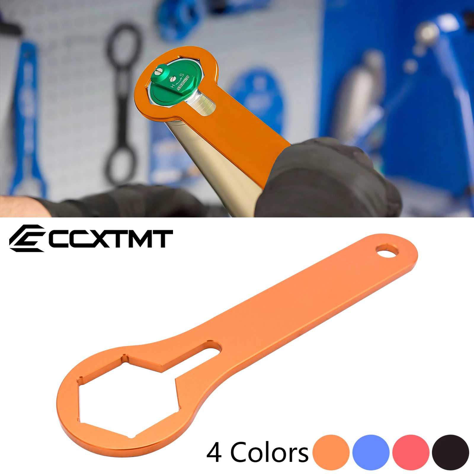 For Husqvarna TE 250 300 50mm WP Dual Chamber Fork Cap Wrench Tool For FC TC FX TX FE TE 125-501 For KTM EXC EXCF SX SF XC XCF