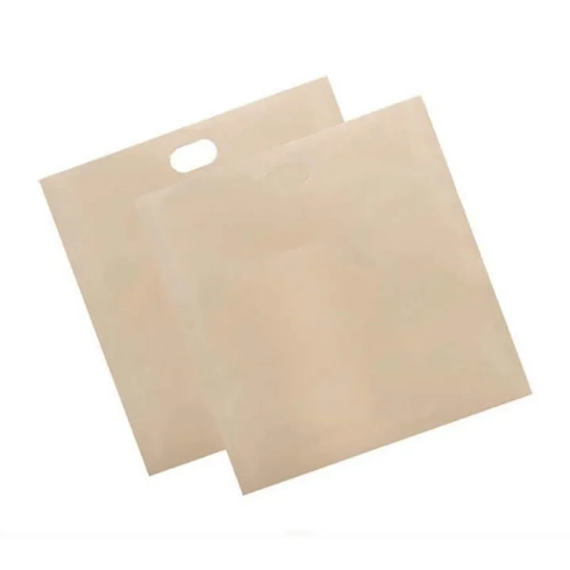 Sac grille-pain sans danger pour micro-ondes, pochette de cuisson antiadhésive revêtue de téflon réutilisable pour pain, sandwichs, Pizza, cuisson à domicile, outil de cuisine