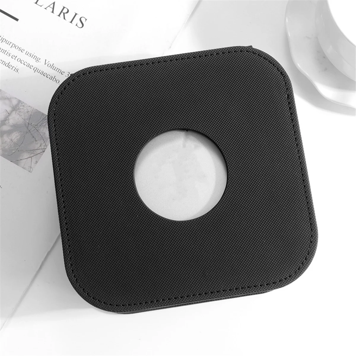 ABGV Protective Cover for Mini / Pro 2024 Precise Opening of the PU Leather Case Anti-Scratch Protective Sleeve Gray