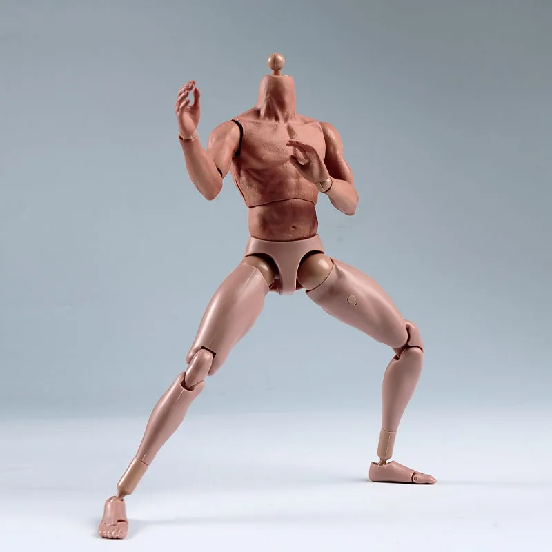 

ZCtoys S001 1/6 Мужское мышечное тело с шеей 12-дюймовая супергибкая фигурка солдата подходит для скульптуры головы 1:6 в наличии