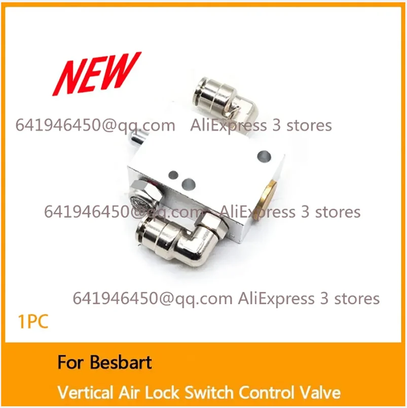 NewFor Besbart Tire Cutting Machine Accessories MS6365 Tire Breaking Machine Bird Head Vertical Air Lock Switch Control Valve