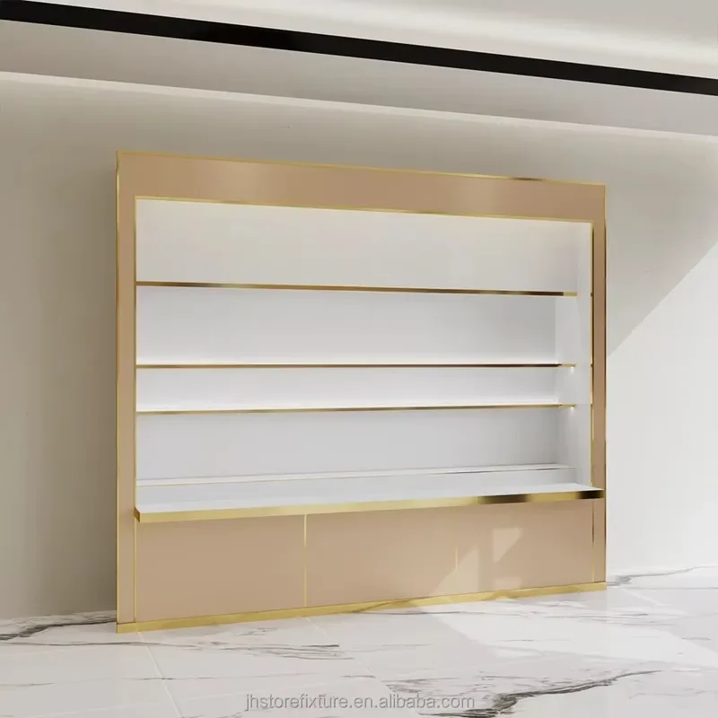 Display Cabinets Shelving Make up Cosmetics Product Display Racks Retail Wall Display Units Shelves