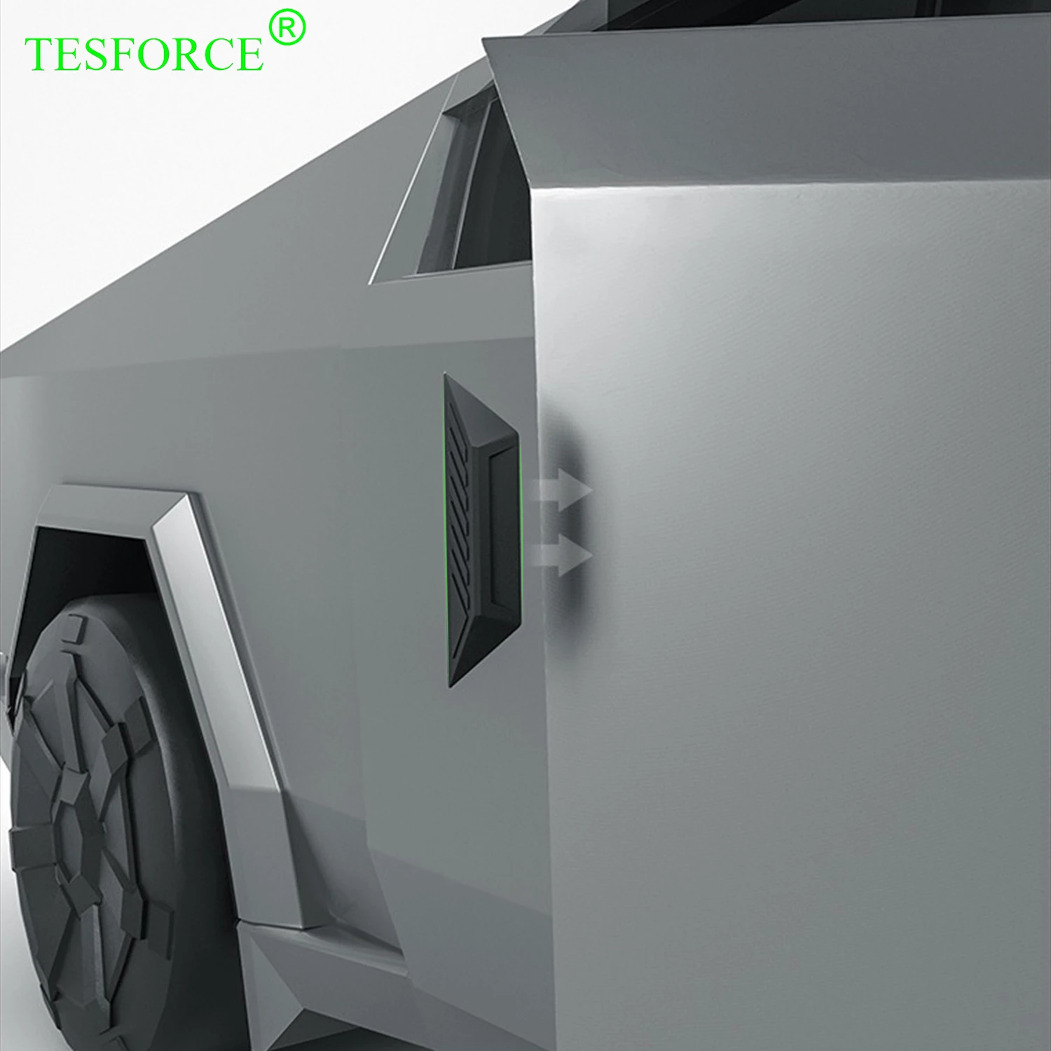 

Силиконовая противоударная полоса для двери автомобиля Tesla Cybertruck, устойчивая к царапинам защитная полоса для двери, внутренняя ручка