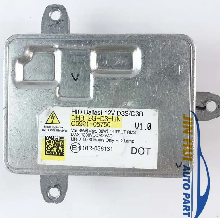 

Genuine HID Xenon D3S D3R Ballast 10R-036131 C5921-05750 DHB-2G-D3-LIN V1.0 Ballast For K- IA Soren- to Hy -und a DAE- SUNG PART