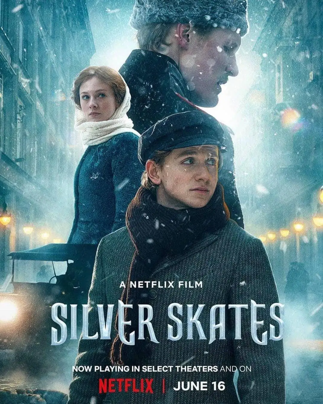 Movie The Silver Skates / Serebryanye konki Poster Canvas Painting Wall Art Home Decor