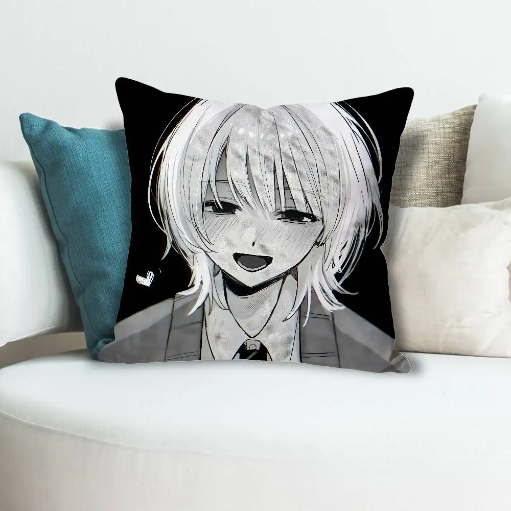 S-Saihate S-Station Game Anime Celebrity Merchandise All-Match Printed Pillow Case Sofa Car Office Room Decoration Protector