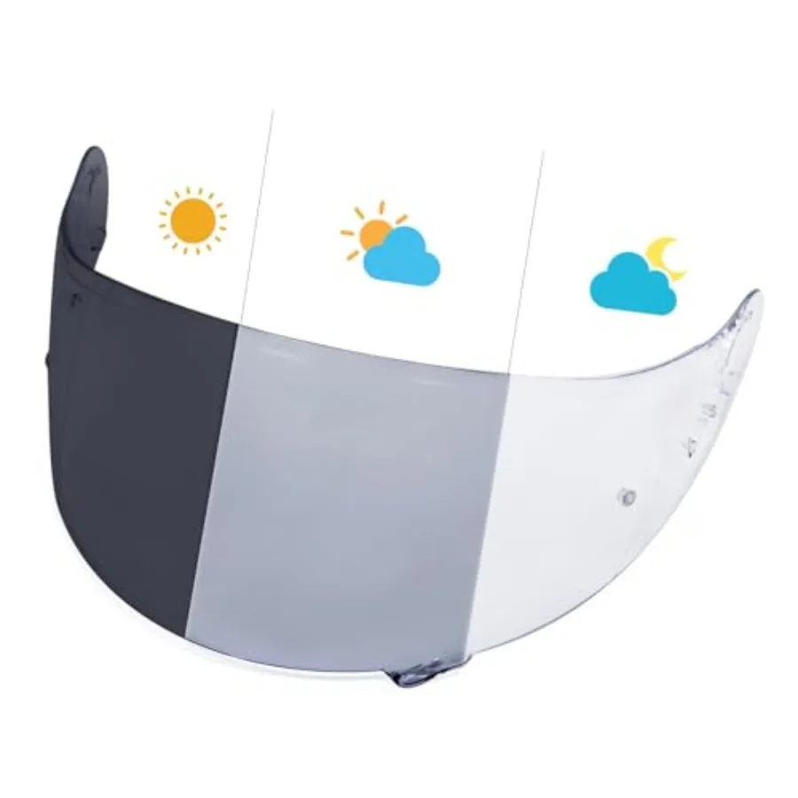 

GT Air 2 Visor - Motorcycle Helmet Tinted Visor UV Protection Face Shield Replacement for GT Air GT Air 2 Neotec-1 CNS-1 TC-5 T