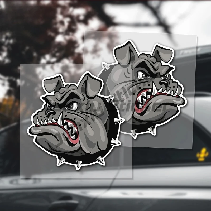 

Self-Adhesive Decal Bulldog Car Sticker Waterproof Auto Decors on Bumper Rear Window