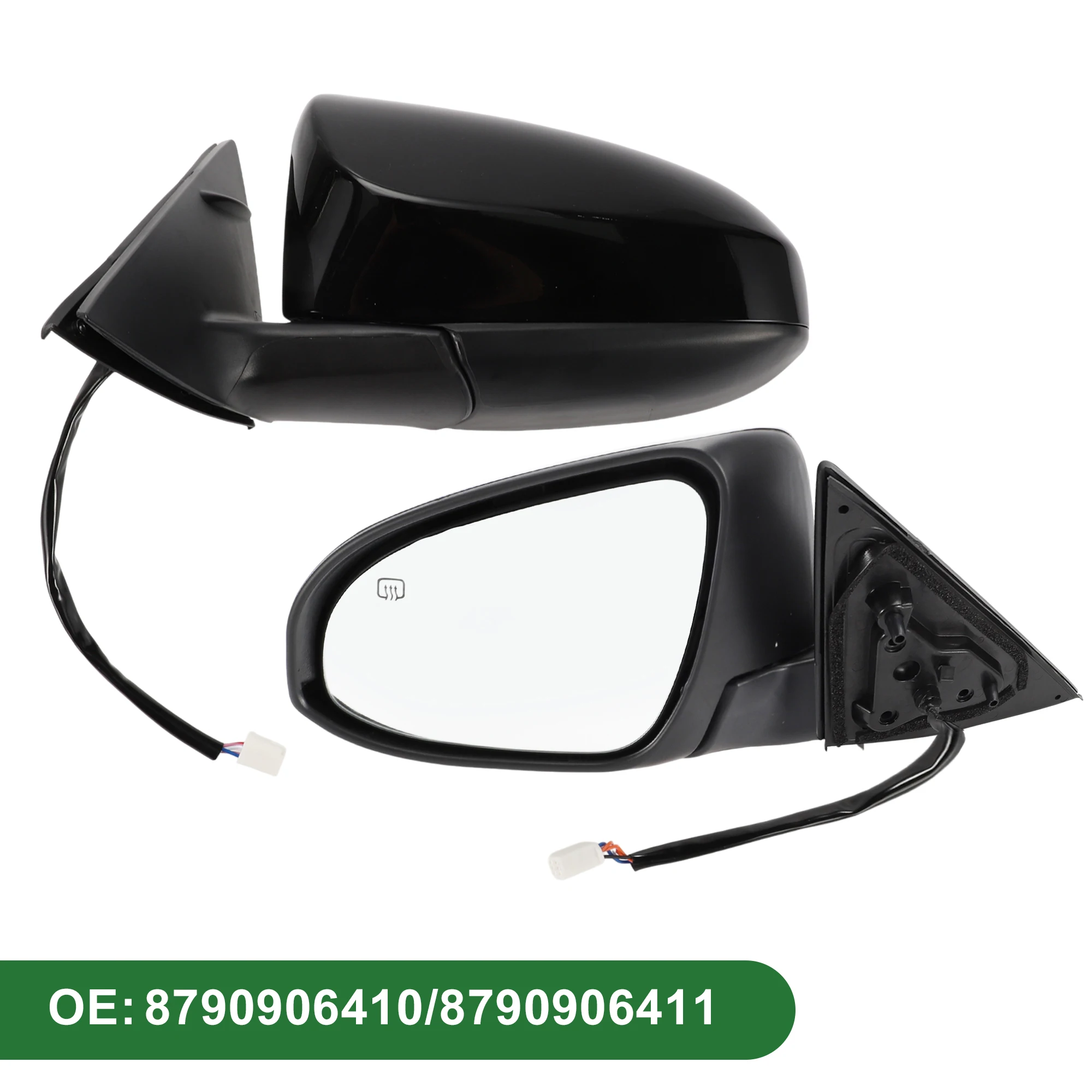 

Uxcell 5Pins Left Side Power Door Mirror Replacement Side Mirror Assembly for Toyota Camry 2012-2014 No.8790906410/8790906411