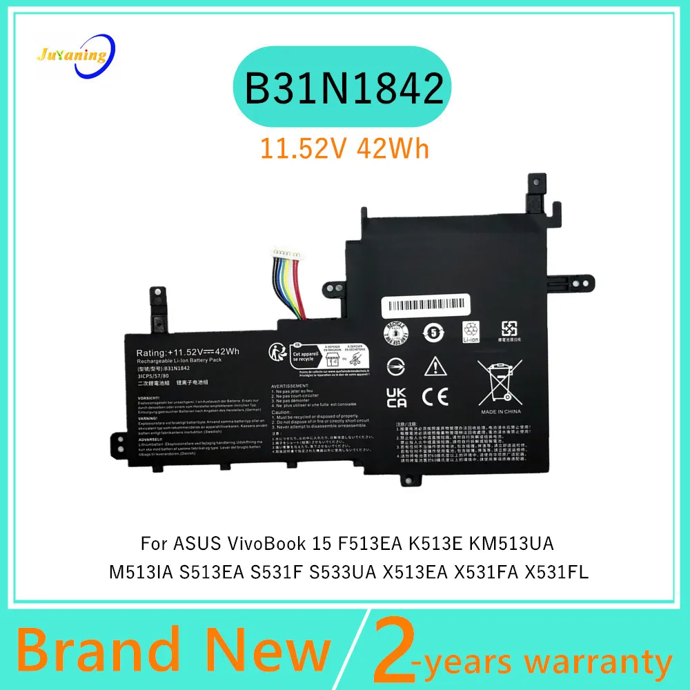 

B31N1842 Аккумулятор для ноутбука ASUS VivoBook 15 F513EA F513EP X531FA S531F K513E KM513UA M513IA M513UA S513EA S513IA S533UA X513EA