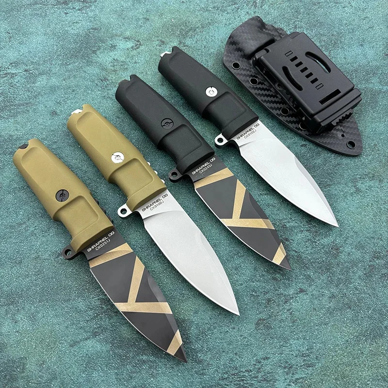 NEW Small  EX Kongma Force Hunting Fork Tactical Knife High Hardness Camping Hunting Knife Integrated Steel Knife VTH20