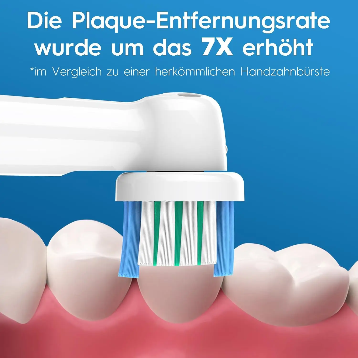 4/8/12/16/20 Pcs Replacement Toothbrush Heads Compatible with Oral-B Braun Professional Electric Toothbrush Heads Brush Heads