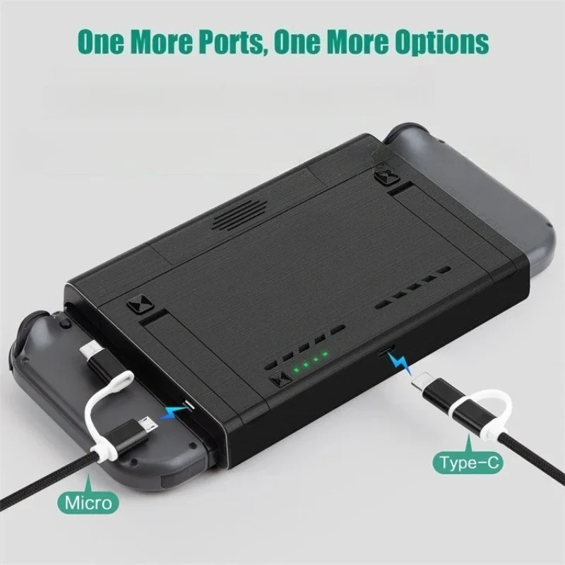 10000mAh 37Wh TYPEC PowerBank لنينتندو سويتش LCD & Switch OLED شاحن احتياطي حافظة PD شحن سريع محطة بطارية خارجية #4