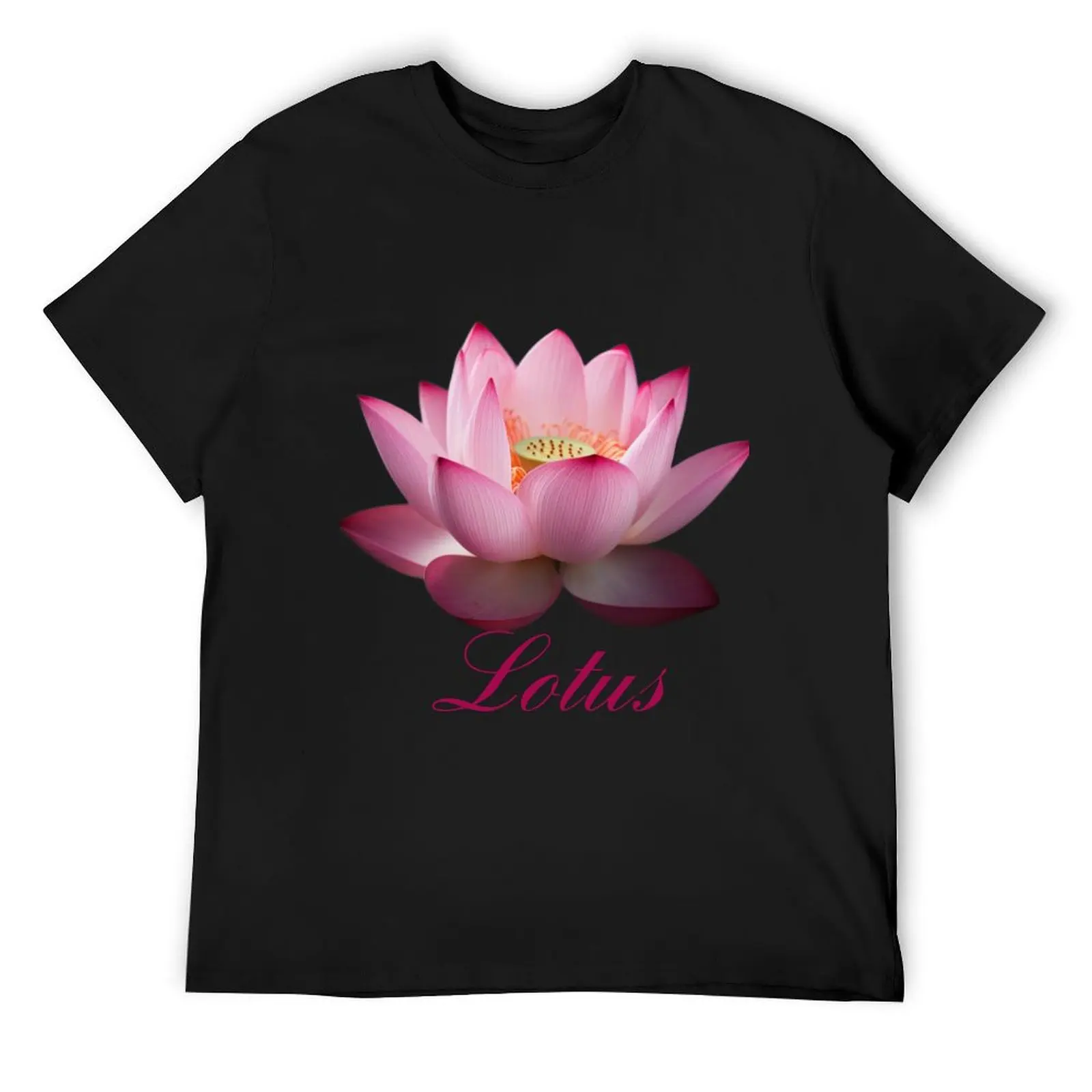 

The Lotus T-Shirt vintage blanks man t shirt Men's t shirts