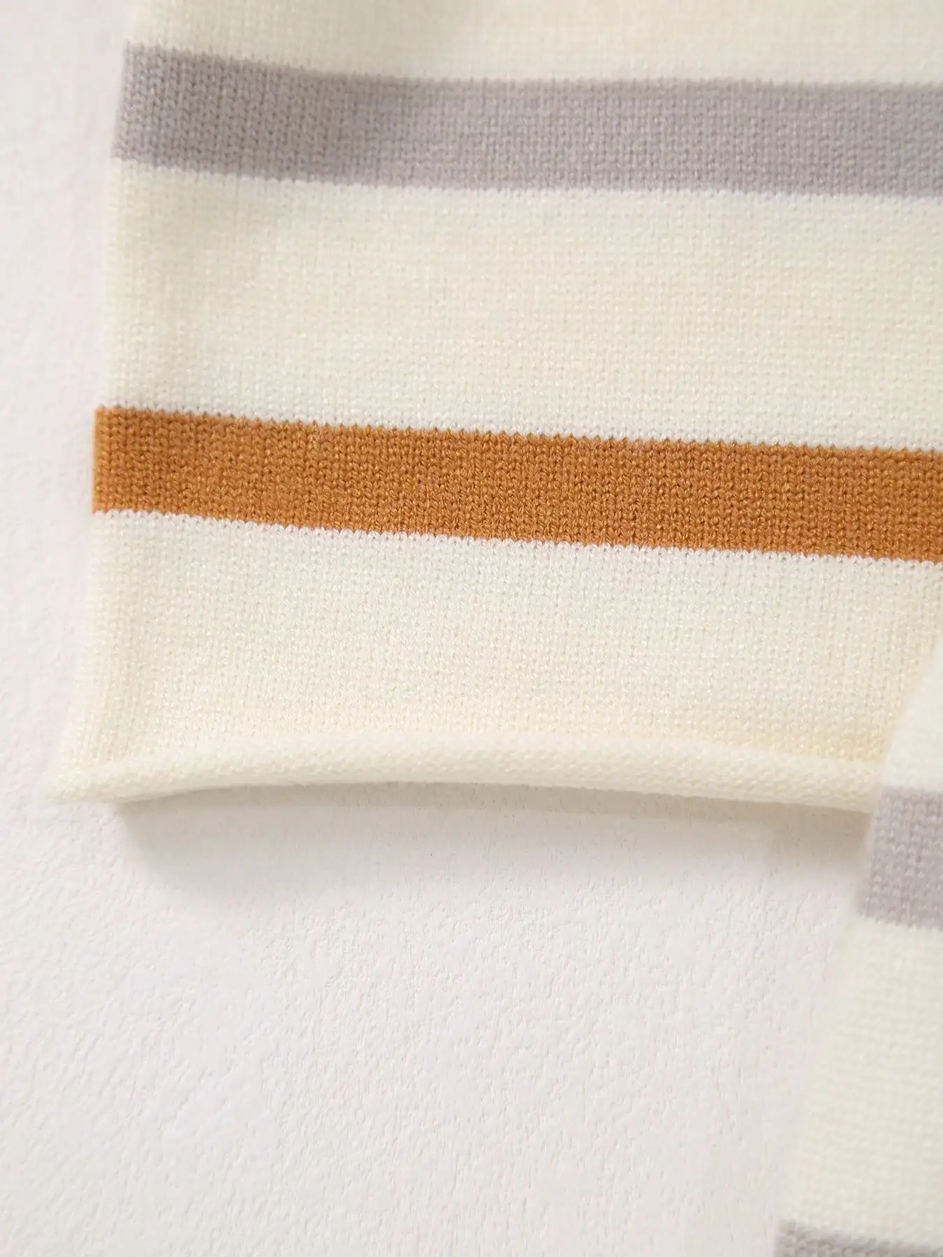 Baby Boy Knitted Summer Round Neck Stripesd Short-Sleeved Top + Butterfly Decorative Shorts