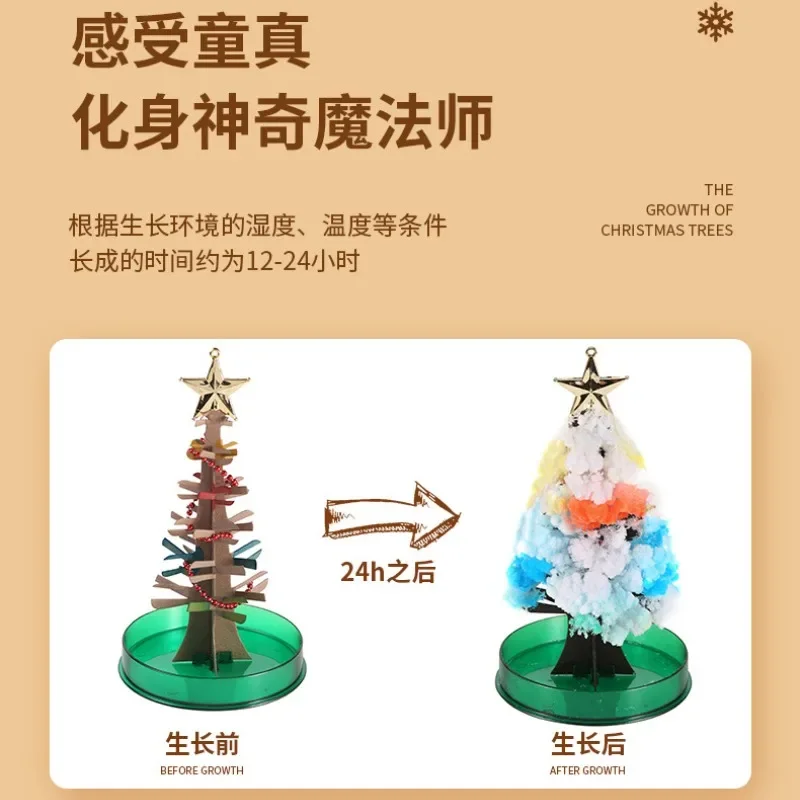 DIY Paper Tree Flowering Cherrytree Paper Sakura Crystal Trees Magically Paper Growing Tree Christmas Tree Blossoming Magic Toy