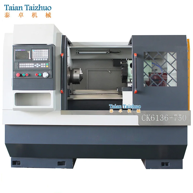منتج صنع في الصين مخرطة CNC عالية السرعة Ck6136a