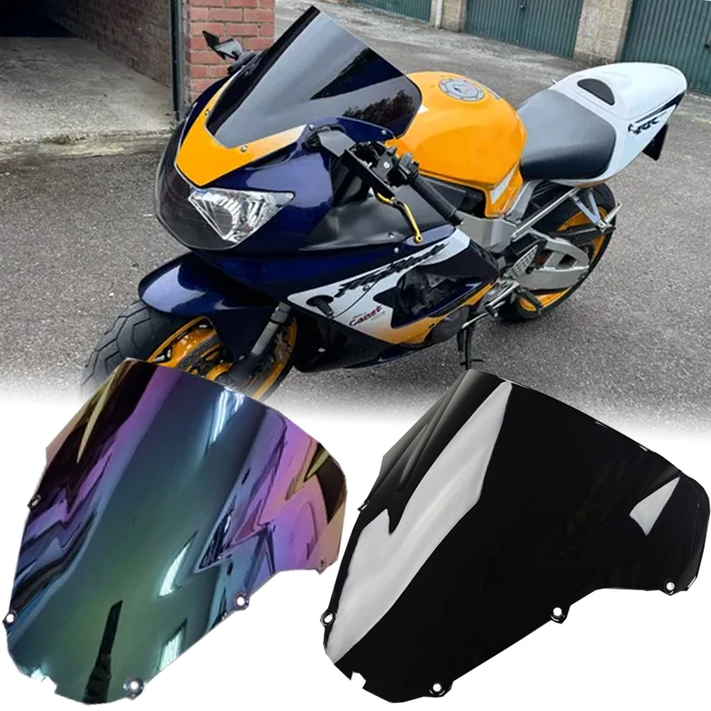 CBR900RR Windscreen For Honda CBR 900 RR 2000 2001 CBR929RR Windshield Moto Accessories CBR929 900RR CBR900 Screen Double Bubble