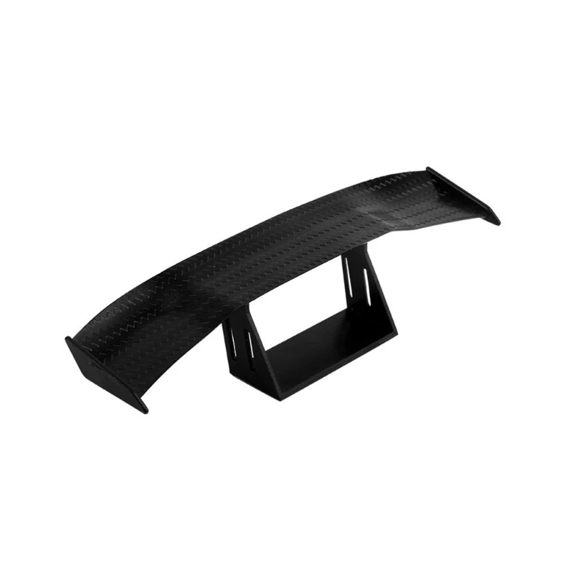 547B Car Exterior Mini Spoiler Adhesive Sticker Decoration ABS Plastic Compact Design