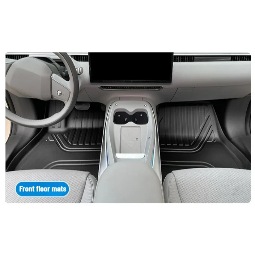 Car Floor Mats For Leapmotor C10 2024 2025 TPE Trunk Mats Cargo Liners Waterproof Non-slip Seat Back Protector Car Accessories