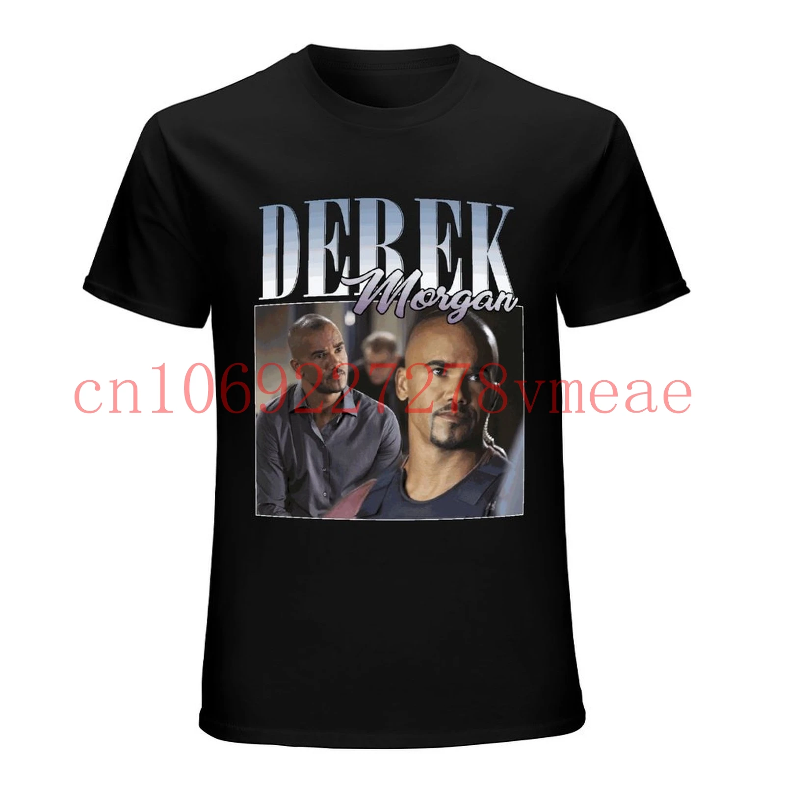 DEREK MORGAN Criminal Minds TV Series fan T-shirt