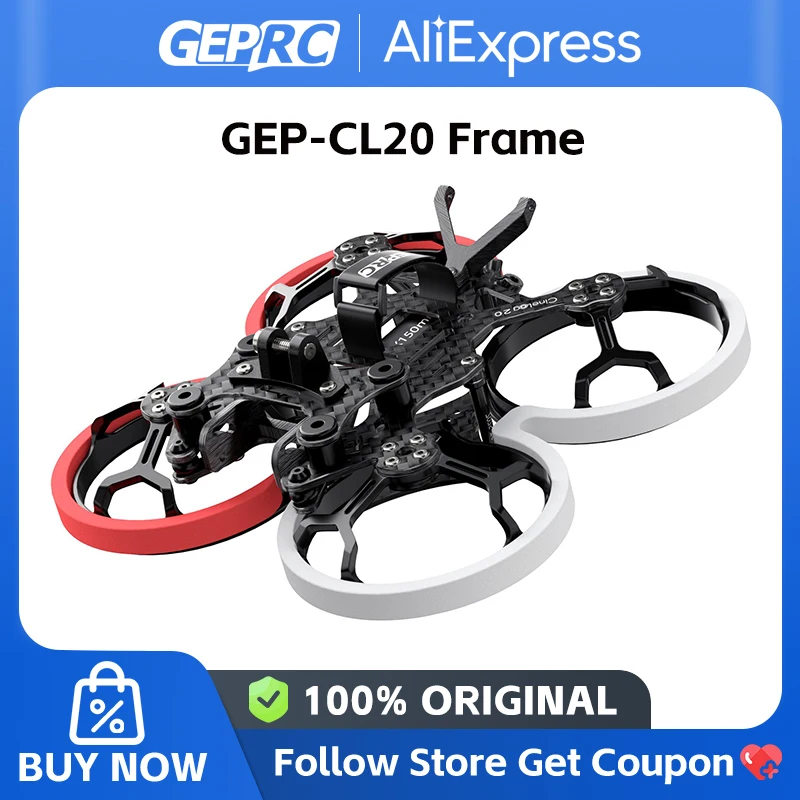 GEPRC GEP-CL20 Frame Parts Propeller Accessory Base Quadcopter Frame FPV Freestyle RC Racing Drone CineLog20 HD O3